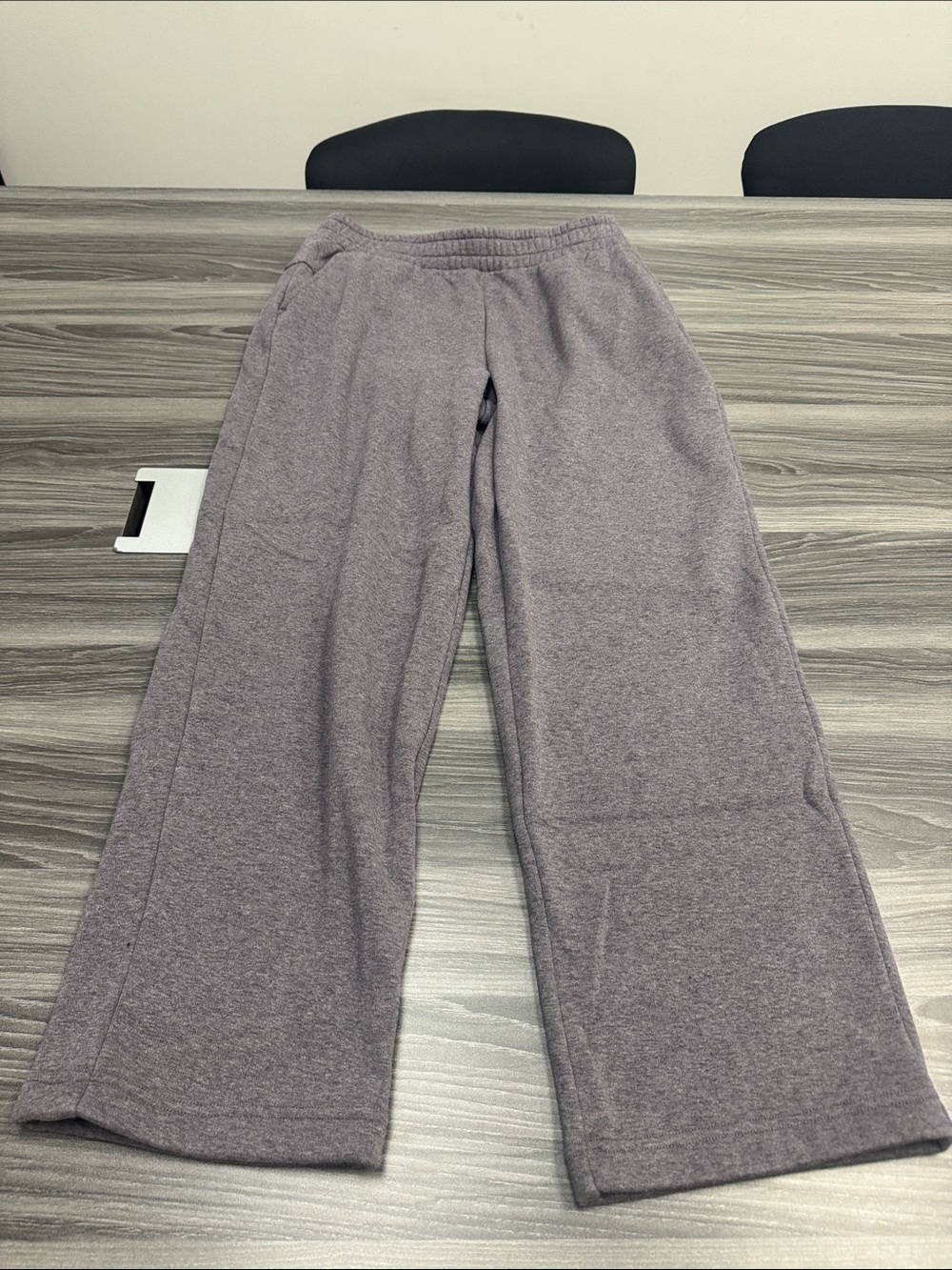 Mondetta Women's Wide-Leg Sweatpants in Dusty Mauve